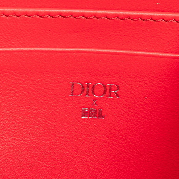 DIOR Red Leather Shoulder Bag - Picture 8 of 12